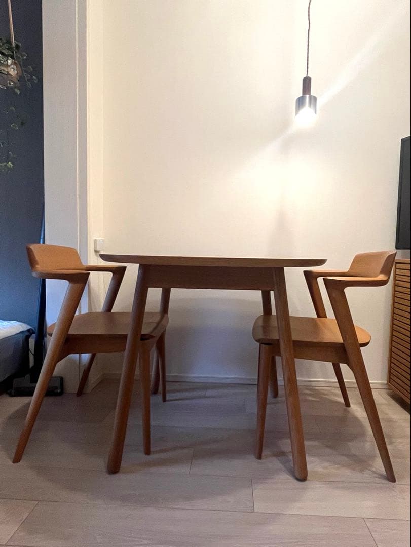 【引越の為8月末まで！】cobrina ダイニングテーブル　コブリナ　無垢　木製