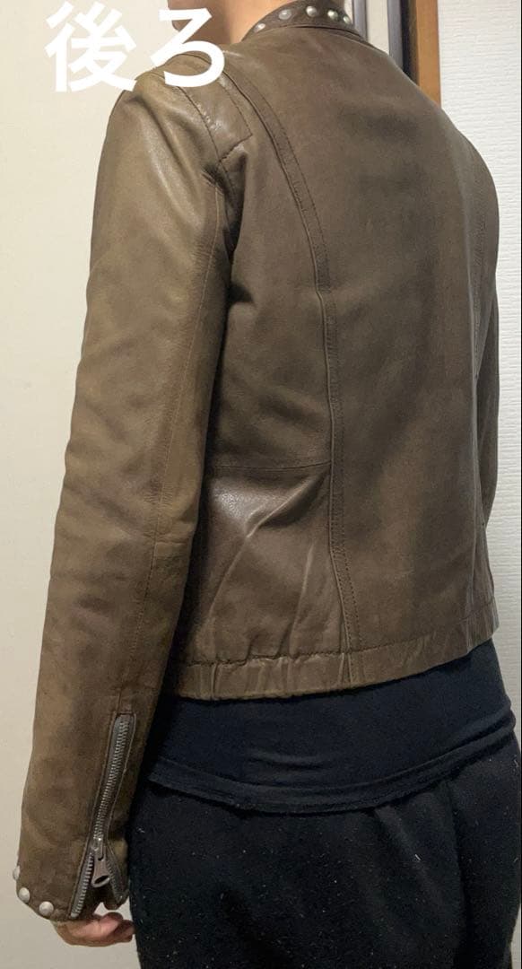 ANOTHER EDITIONアナザーエディション レザースタッズジャケット