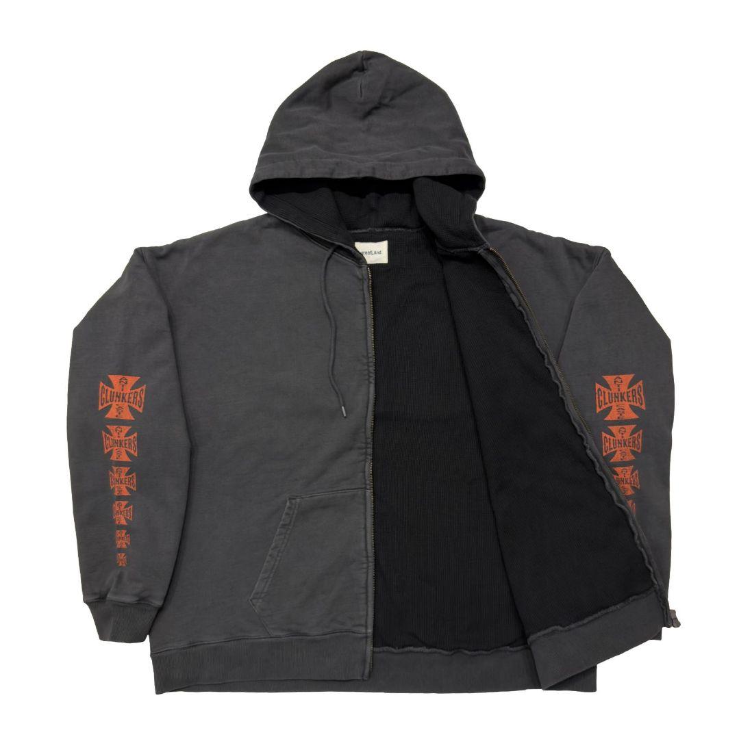 トップス GreatLAnd ORIGINAL CLUNKERS ZIP HOODIE