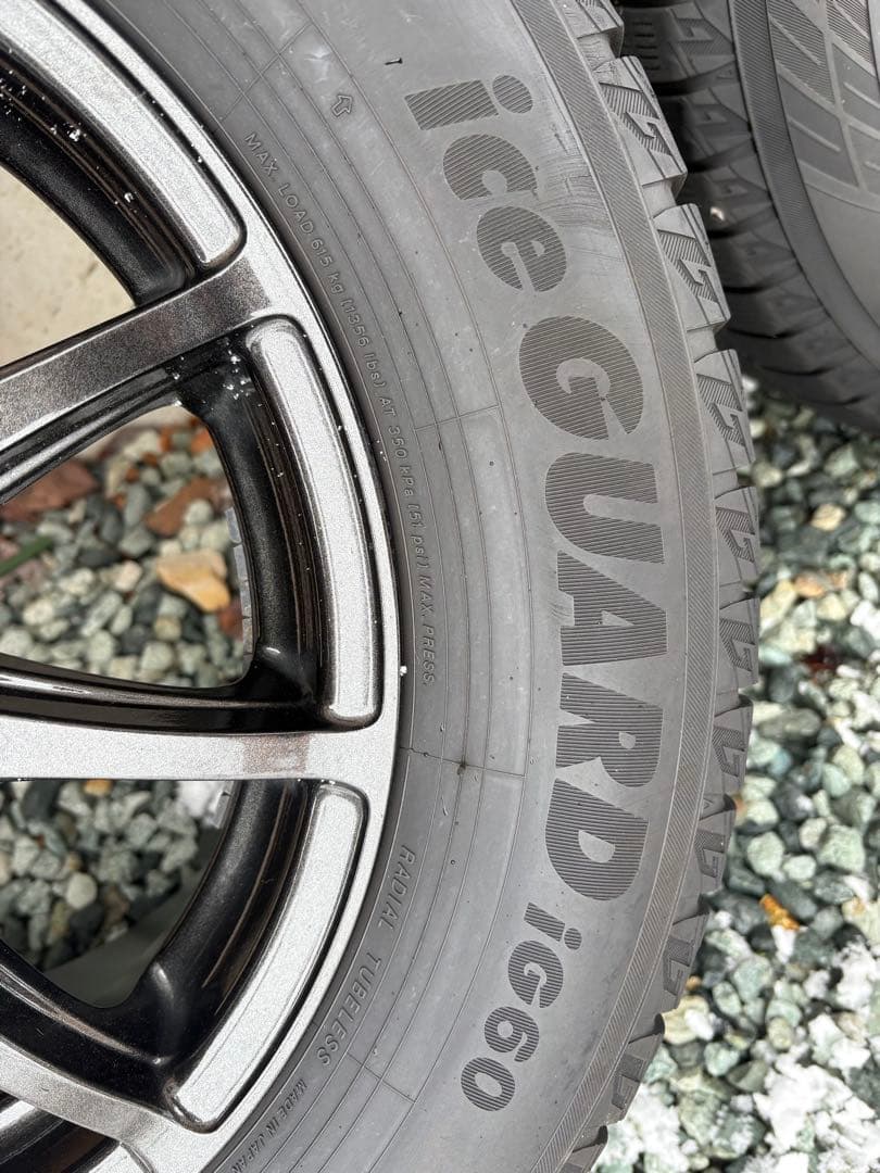 e*r様 195/65R15スタッドレス&15インチアルミホイール4本セット