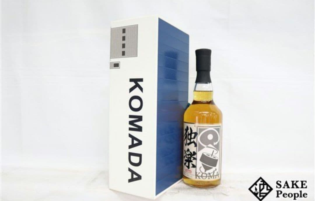 駒田蒸留所へようこそ、独楽ウィスキーボトル700ml新品未開封