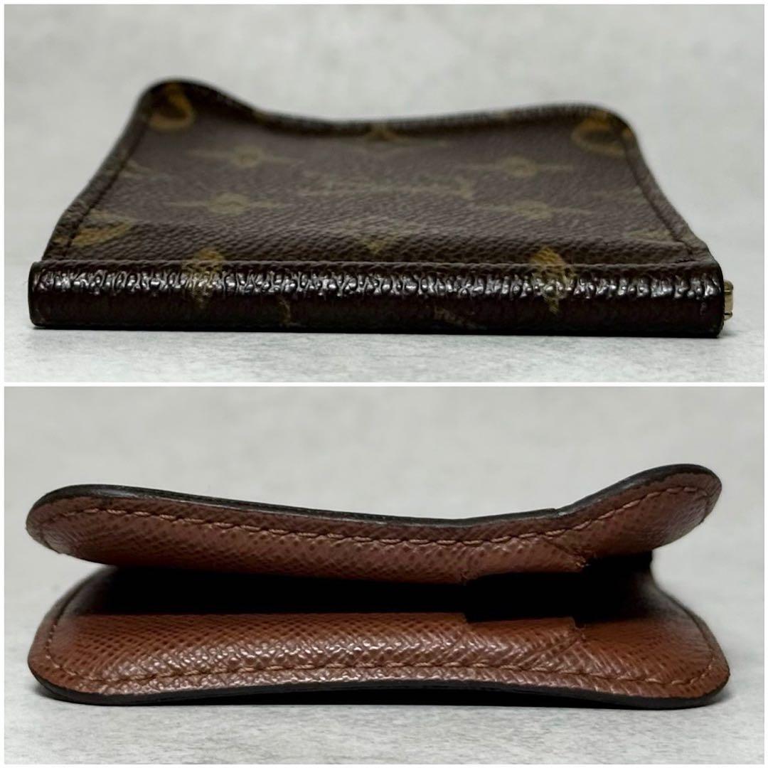 美品 激レア ルイヴィトン モノグラム ポルトフォイユパンス マネークリップ