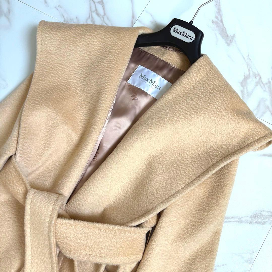 専用◆最高級 白タグ MaxMara RIALTO リアルト ベルテッド コート