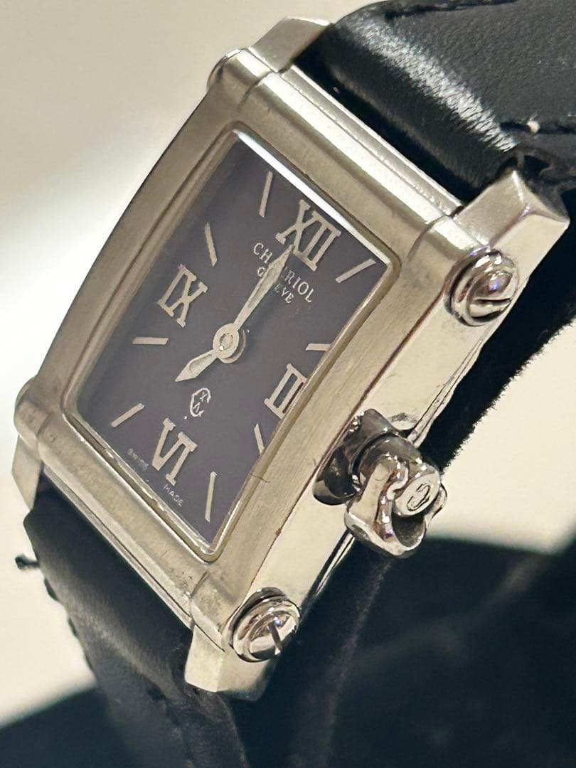 CHARRIOL シャリオール コロンブス レディース クォーツ 腕時計 稼働品