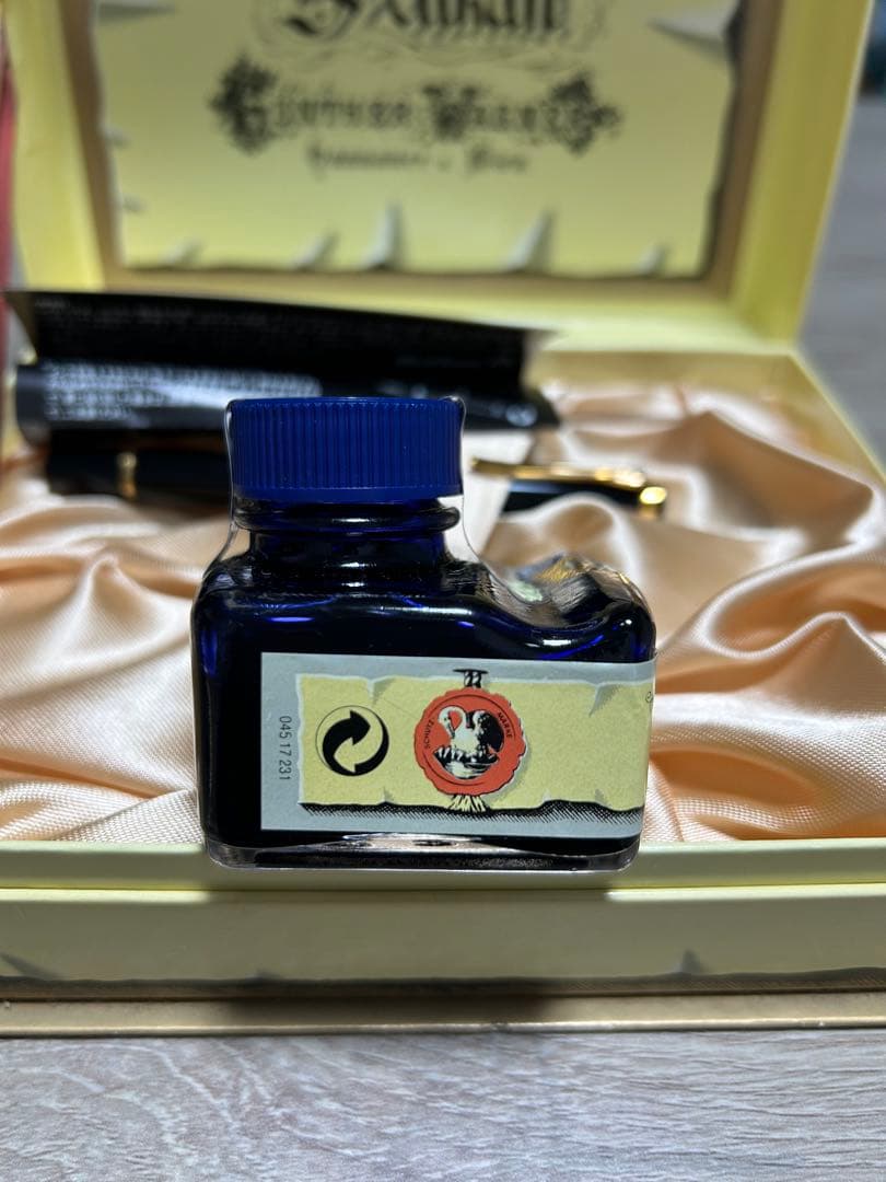 【試し書きのみ美品】ペリカン 万年筆&インクギフトボックス　スーべレーンM400