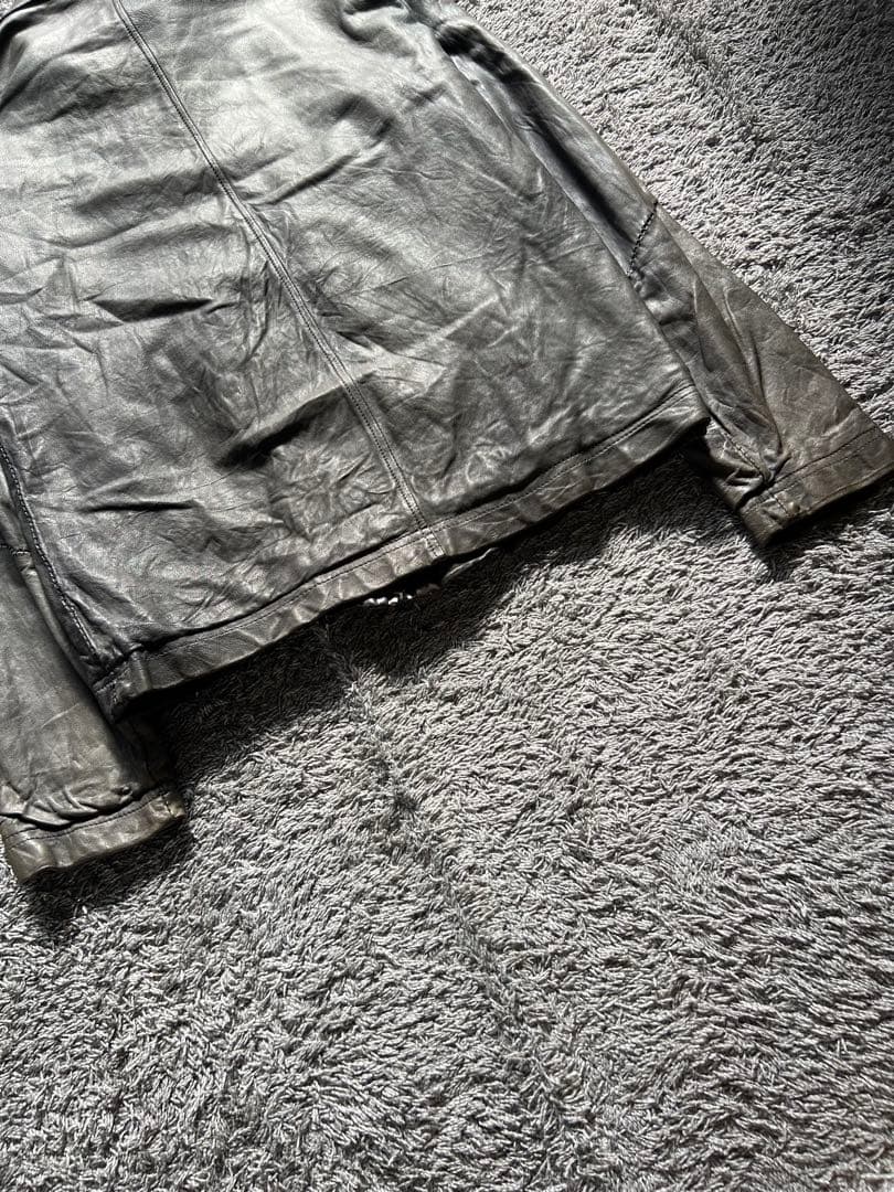 ジャケット・アウター \"GIORGIO BRATO\"Double Zip Leather Jacket