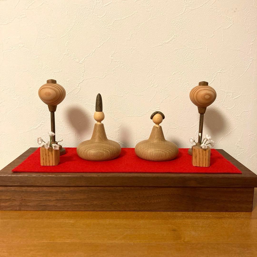 雛人形　ひな一段セット【三浦木地】