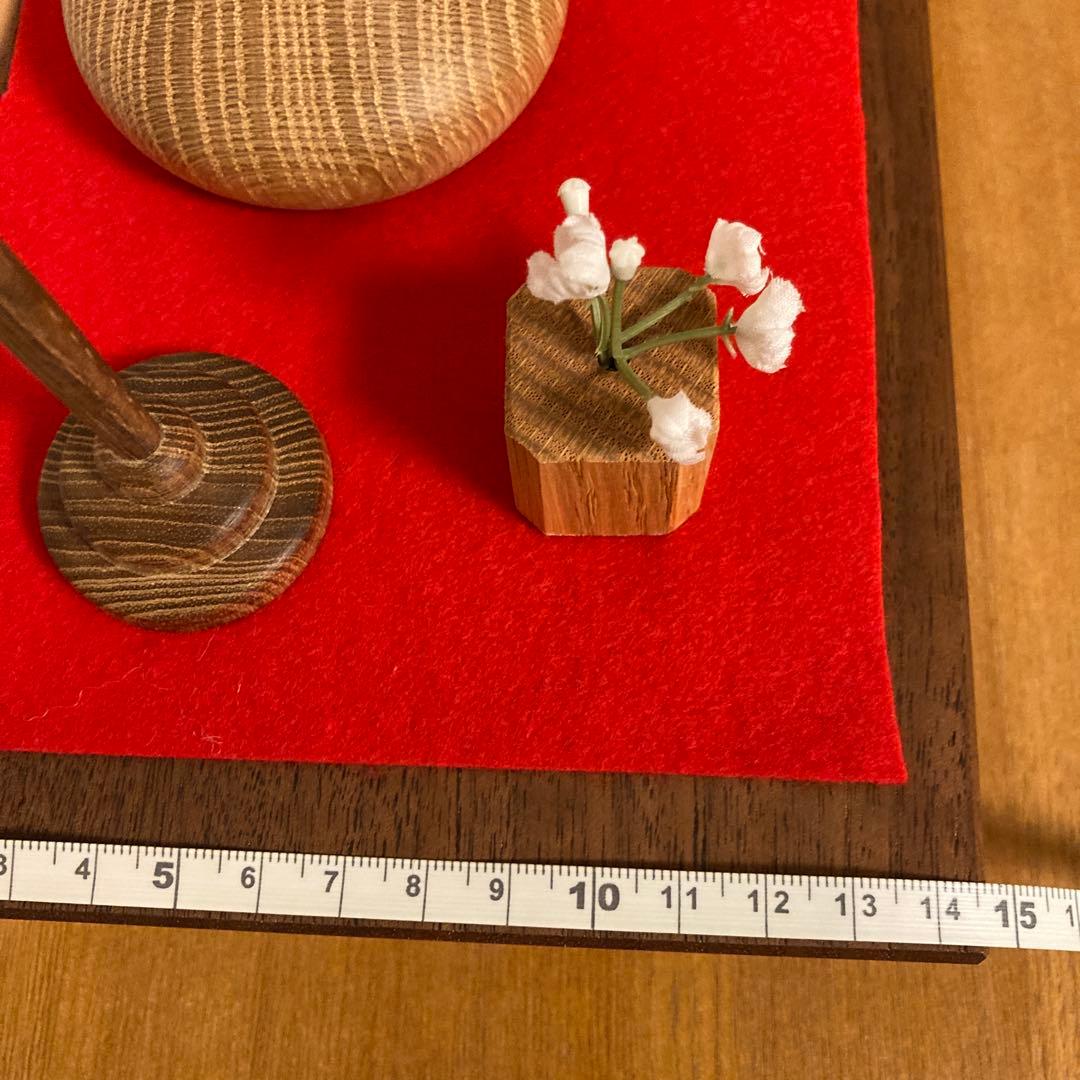 雛人形　ひな一段セット【三浦木地】