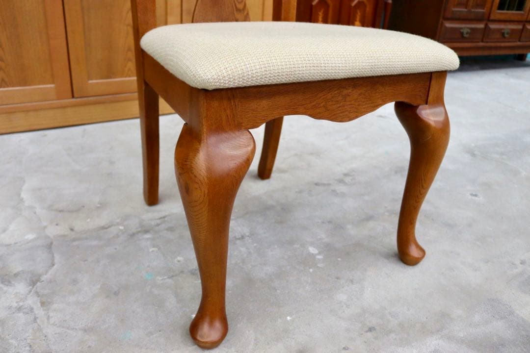 GMHK817A○IDC大塚家具 クイーンズ ダイニングチェア 食卓椅子 アーム