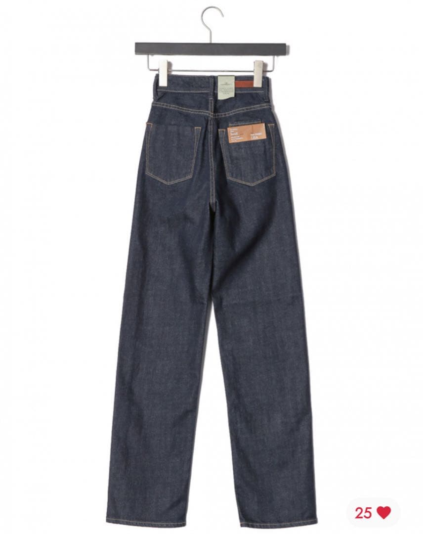 新品　YANUK ボーイズストレート LEA デニム パンツ　23