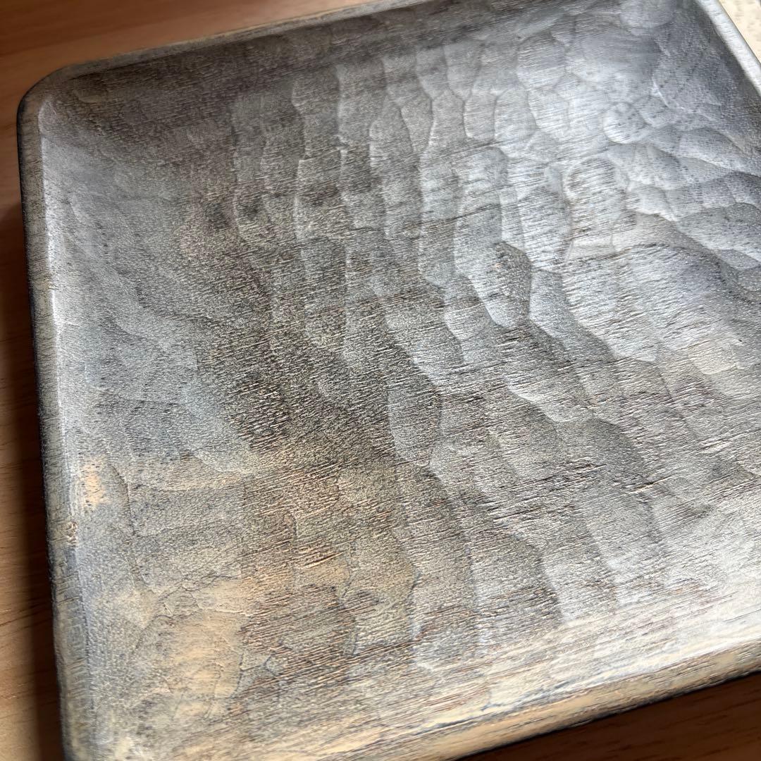 【新品未使用】 三谷龍二　角皿　漆