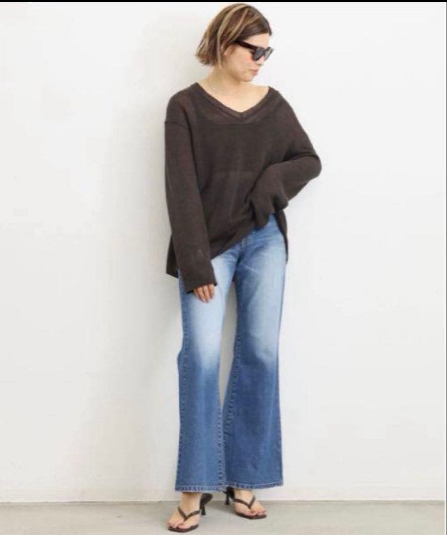 ATTICK BY JOHNBULL/FLARE DENIM フレアデニム　34