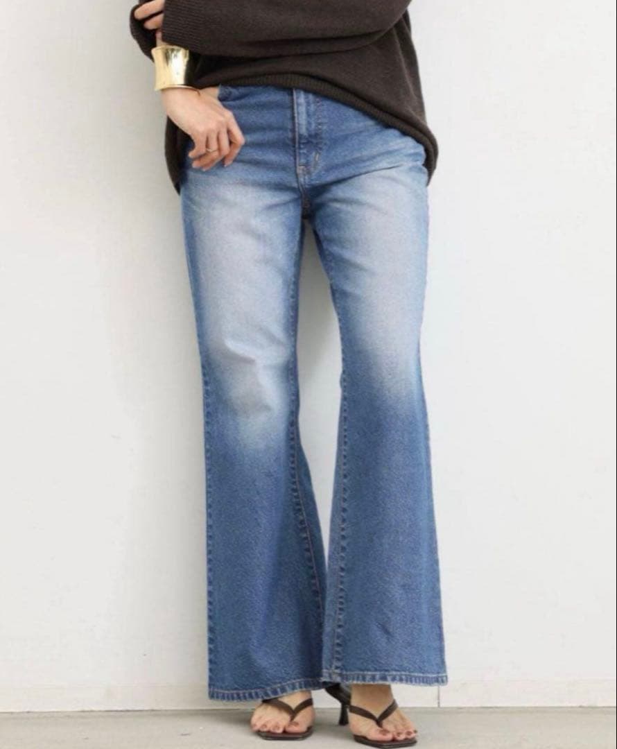 ATTICK BY JOHNBULL/FLARE DENIM フレアデニム　34