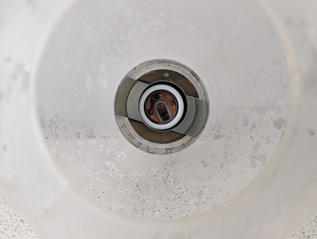 ビンテージ ガラス ペンダントランプ かぼちゃ型 ジャパンディ レトロポップ