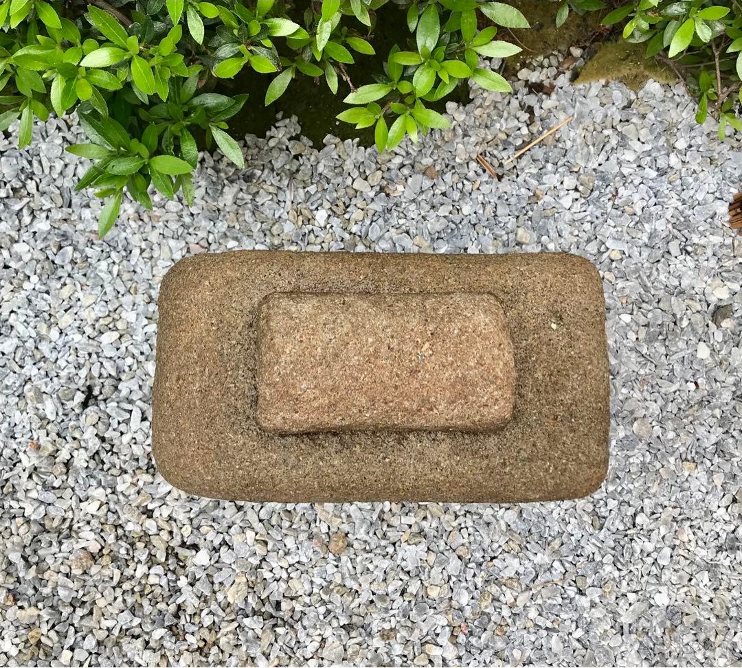 【天然自然石・露地庭灯篭・坪庭庭灯篭・置灯篭・枯山水築山】オブジェ造園水石飾り石