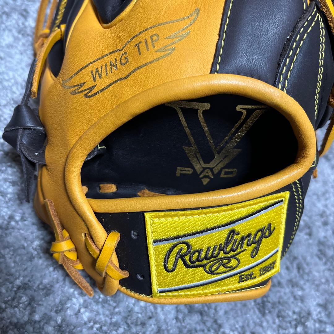 【未使用級】Rawlings Hyper Tech 軟式グローブ