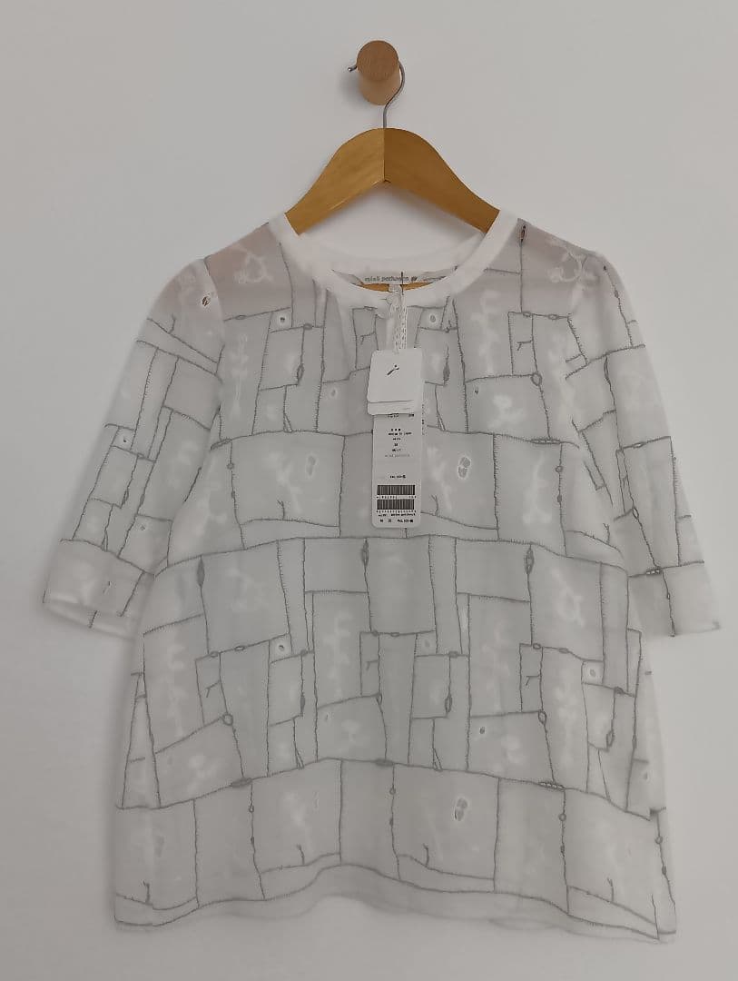 ミナペルホネン　garden patchwork　ブラウス　36