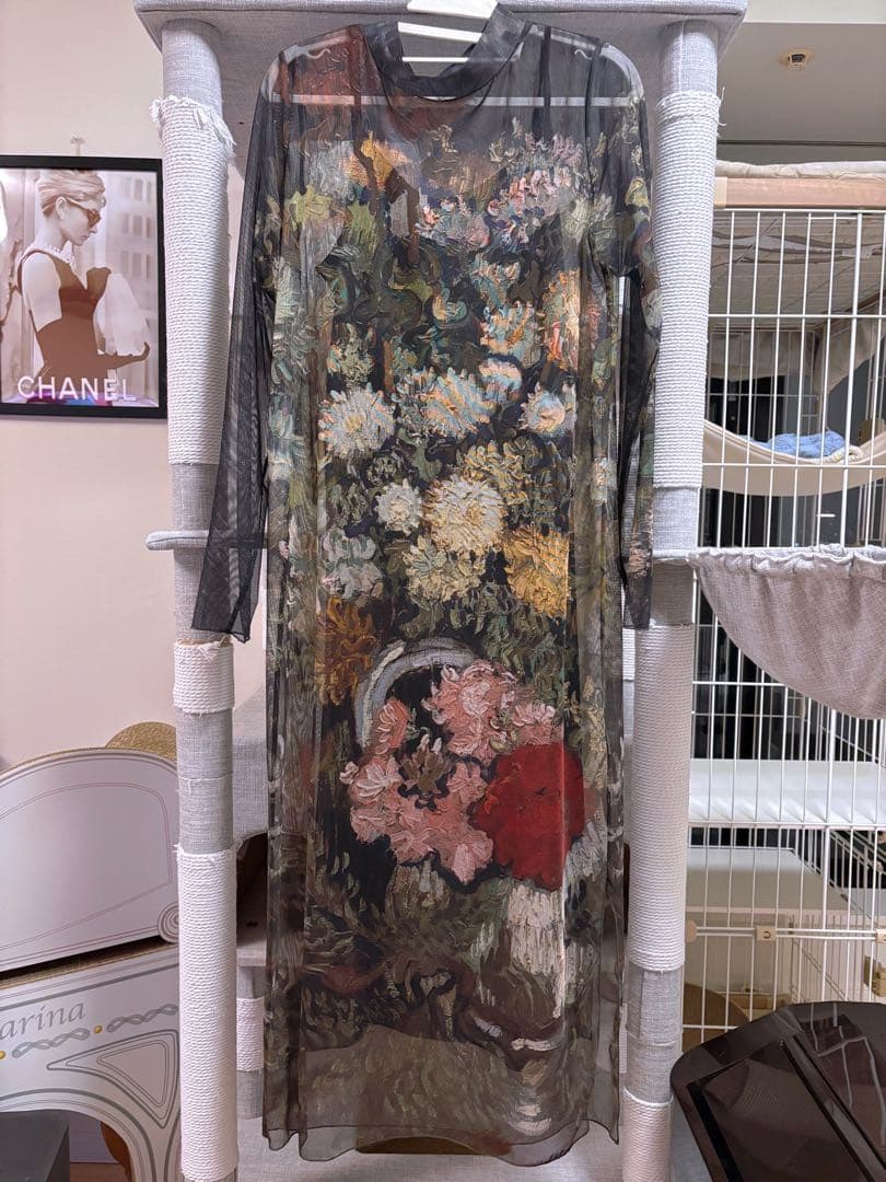 AMERI × THE MET SHEER DRESS Mサイズ