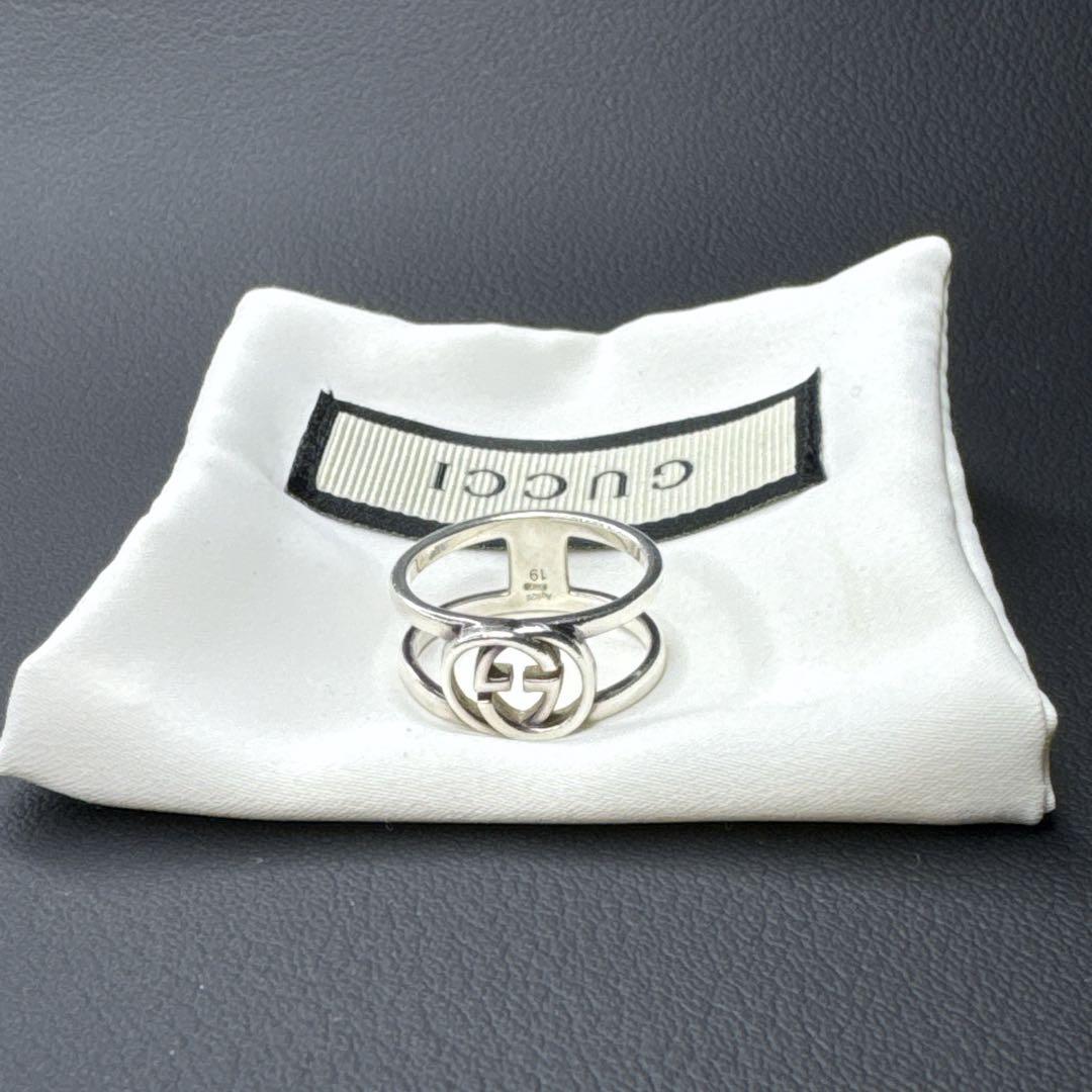 GUCCI グッチ GG インターロッキングG 刻印19(18号)