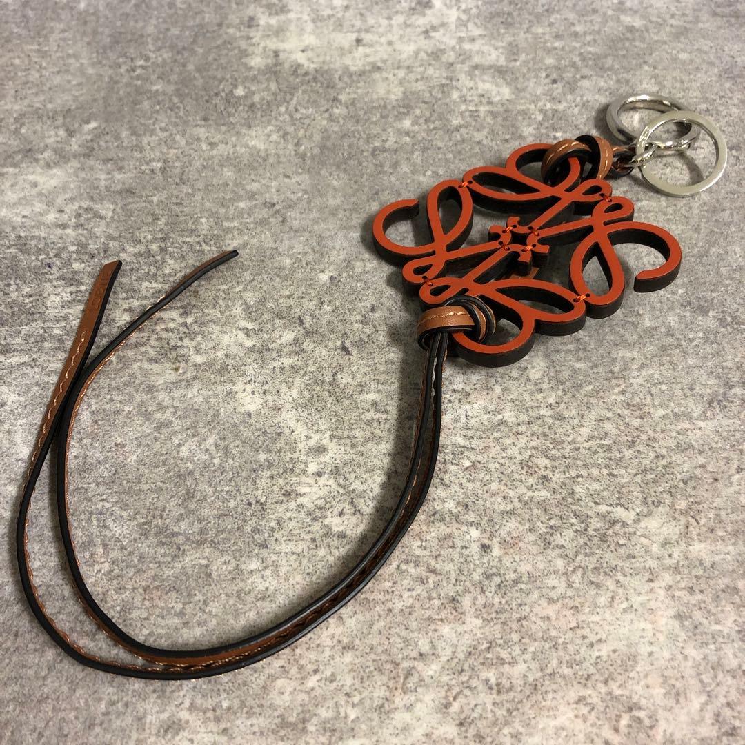 フォロー割■LOEWEロエベアナグラムチャーム スラップキーリング キーホルダー