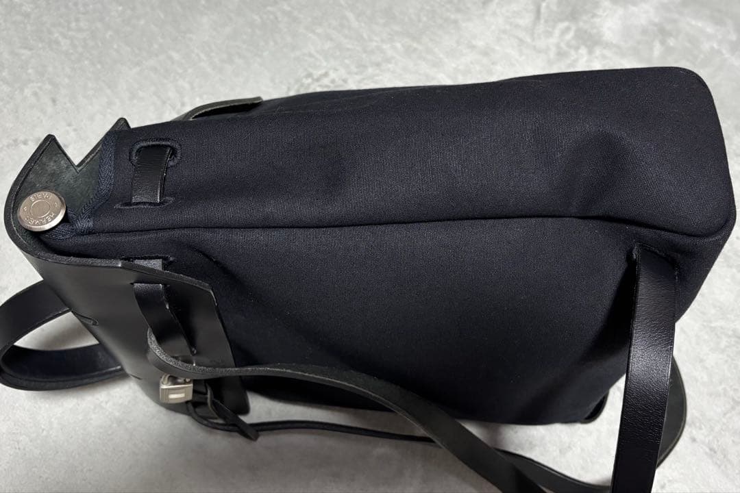 HERMES エルメス リュック エールバッグ ブラック