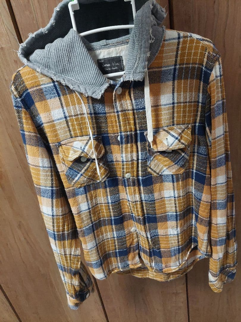 NUMBER (N)INE　05aw　ハイスト期　フードネルシャツ