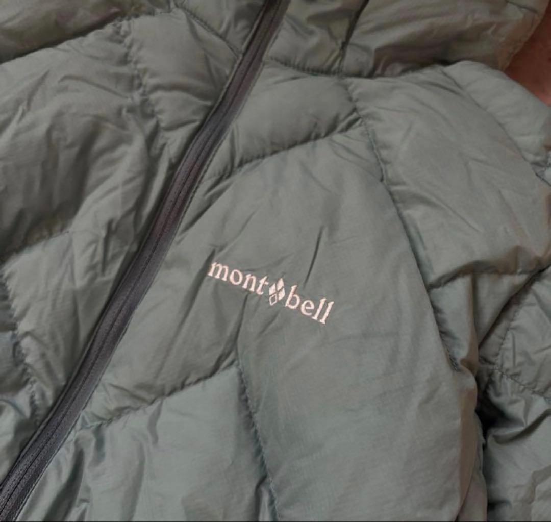mont-bell ネージュダウンパーカ 水色ドローコード付き M ［入手困難］