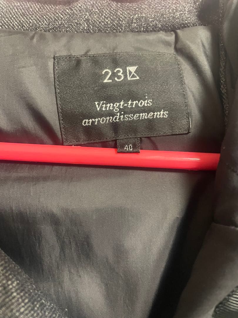 極美品　23区　ダウンコート　ロング　黒　40 アウター　冬