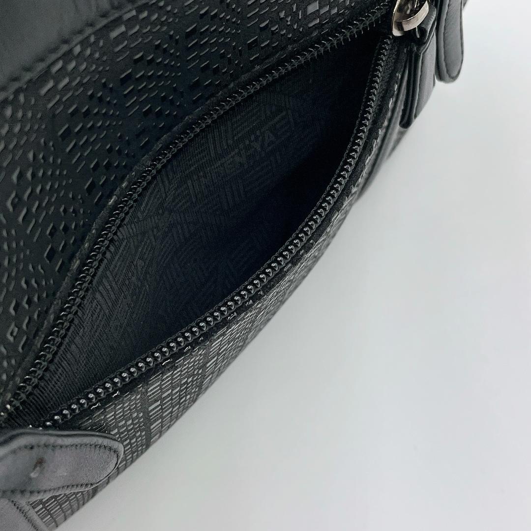 美品 印傳屋 印伝 市松模様 トートバック フォーマル ディアスキンf575