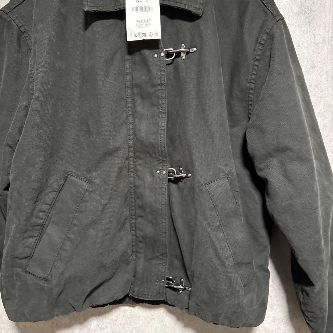 ZARA ザラ クロップドフィットトグルボタンジャケット S