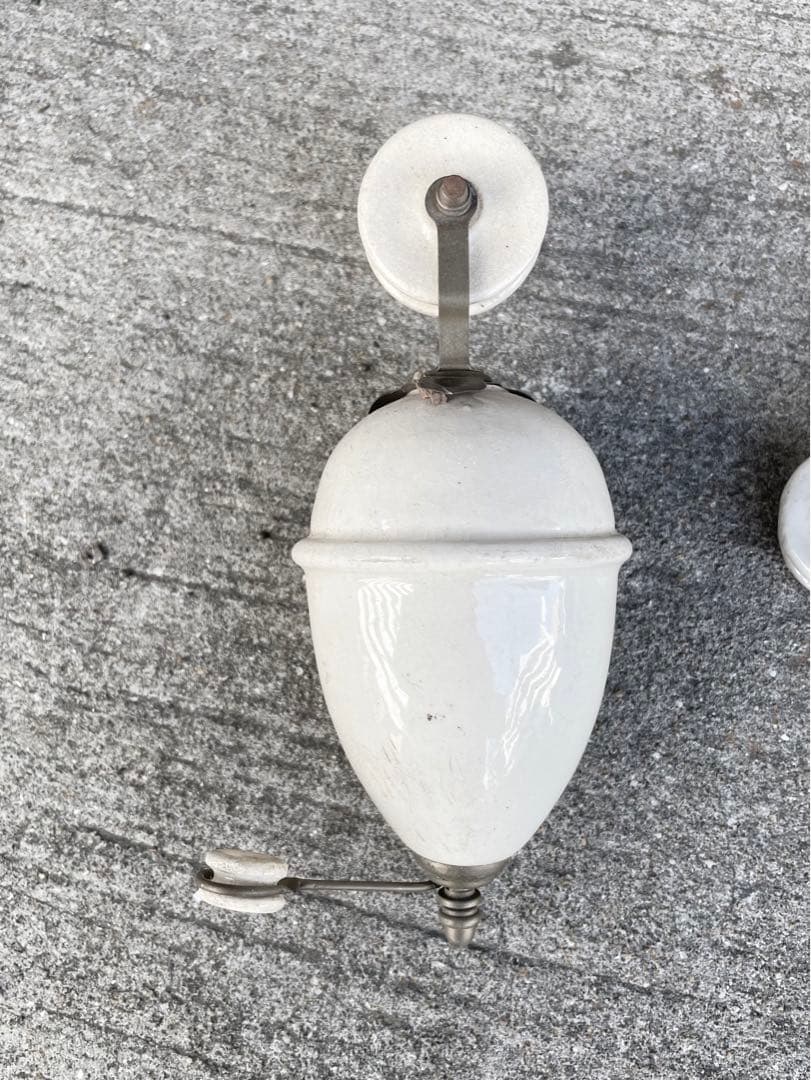 最安値！2-3. フランスアンティーク 滑車 セット バランサー ローゼット