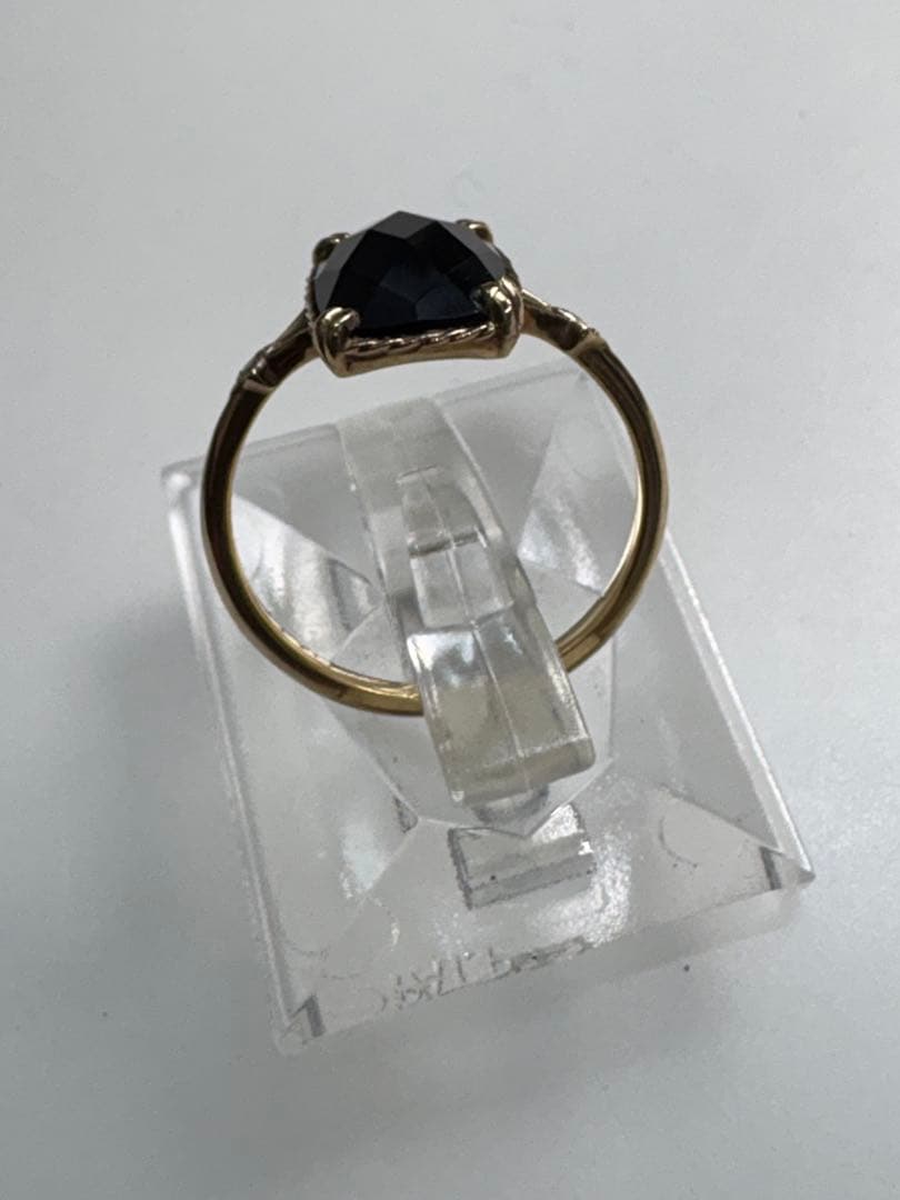 アガットクラシック ブラックストーン k10・13号・1.8g・中古品