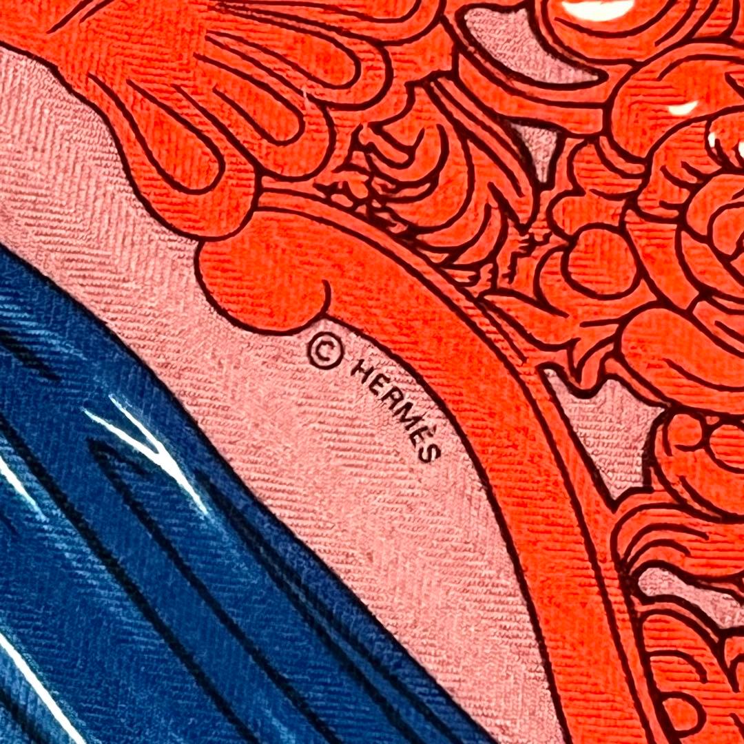 希少✨良品✨HERMES カレジェアン スカーフ カシシル カシミヤ 140 鎧