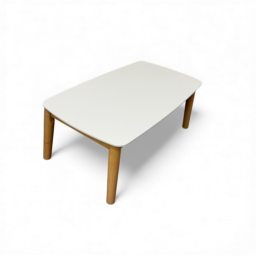 【新品】高さ2段階調整 ソファ前こたつテーブル 長方形　天板 92×53cm