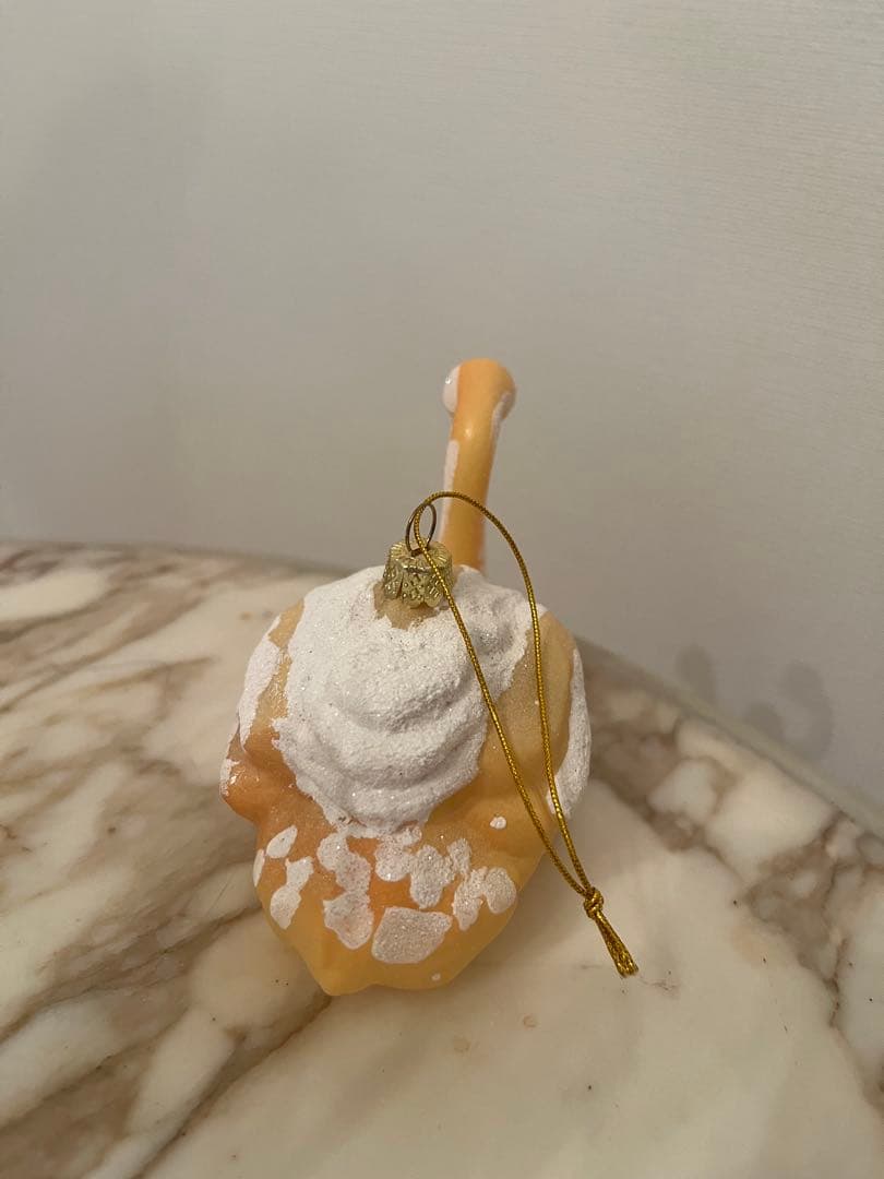 Astier アスティエ　SWAN CREAM PUFF オーナメント　スワン