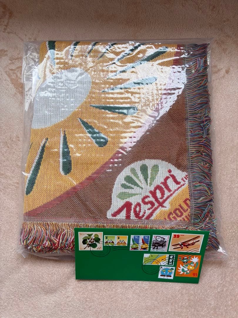 【未使用未開封】ゼスプリ キウイブラザーズ　特注ブランケット