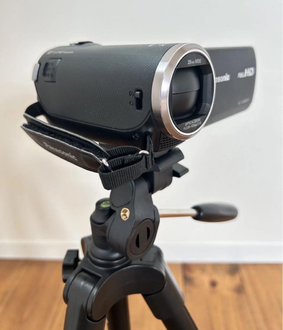 Panasonic HC-V480MS 脚立付き 充電ケーブル欠品