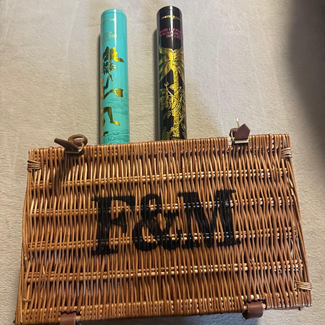 フォートナム&メイソン ピクニックバスケット クッキー缶 ハンパー