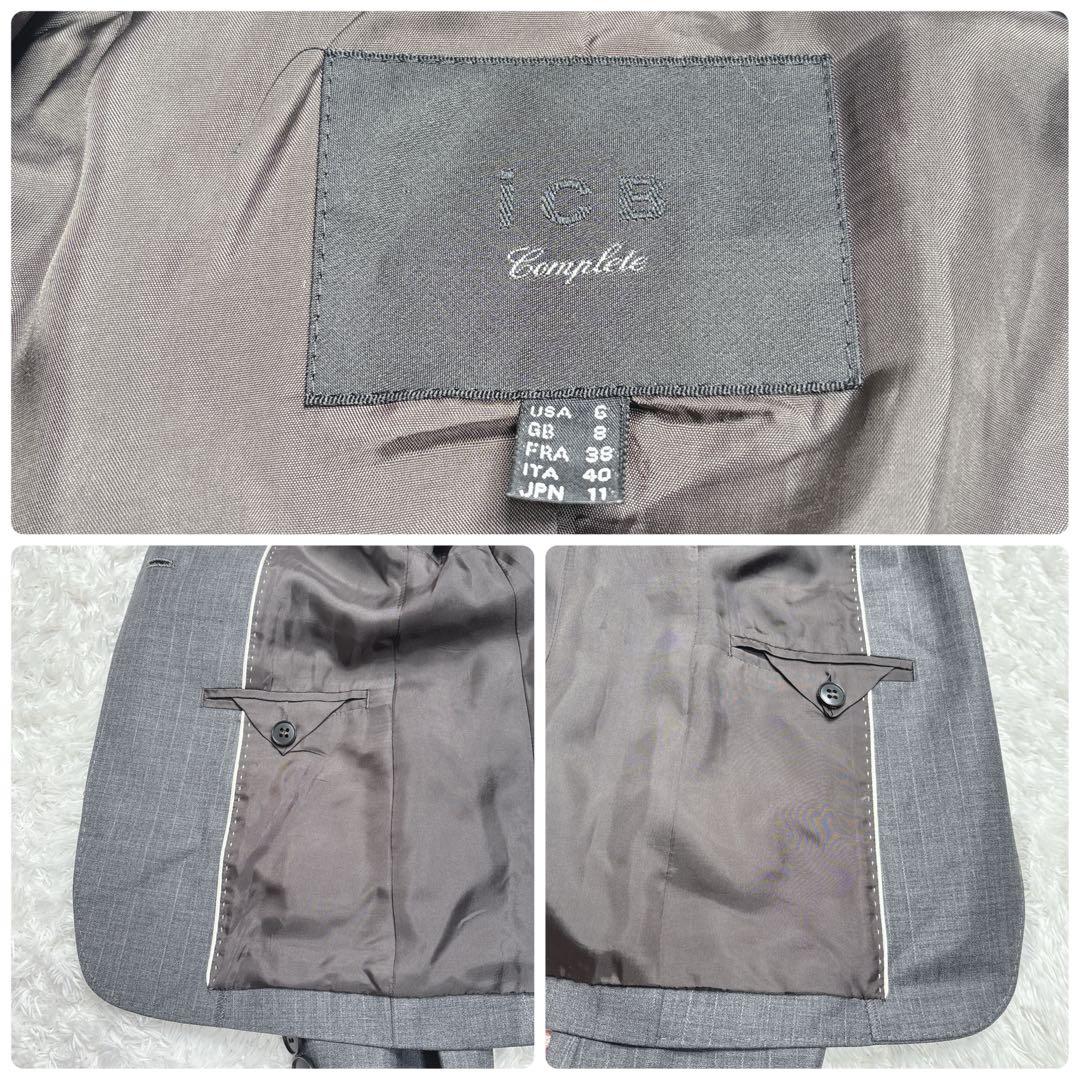 極美品 iCB complete 高級ライン セットアップ 11号 グレー