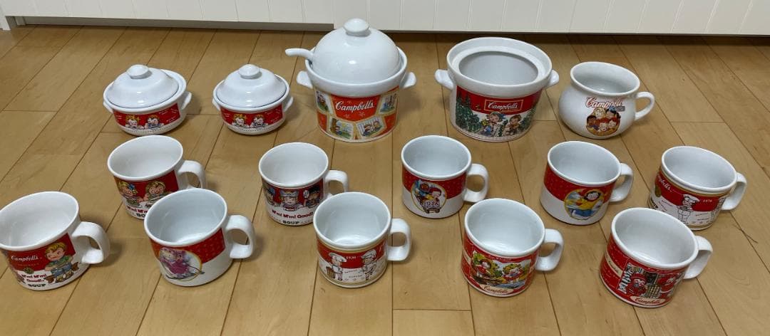 Campbell’s キャンベル　食器セット