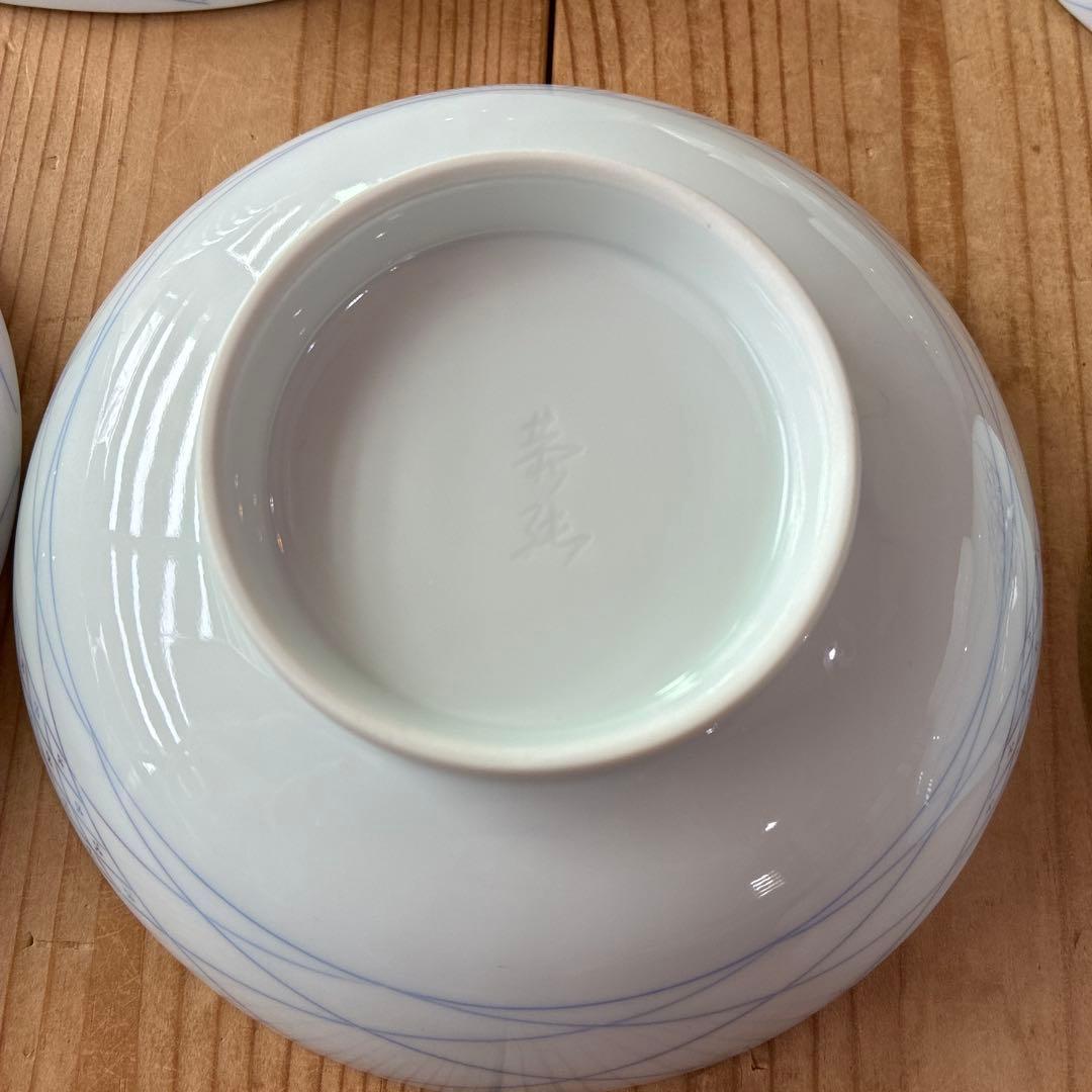 有田焼　中仙窯 中尾恭純　彩色象嵌　皿　セット