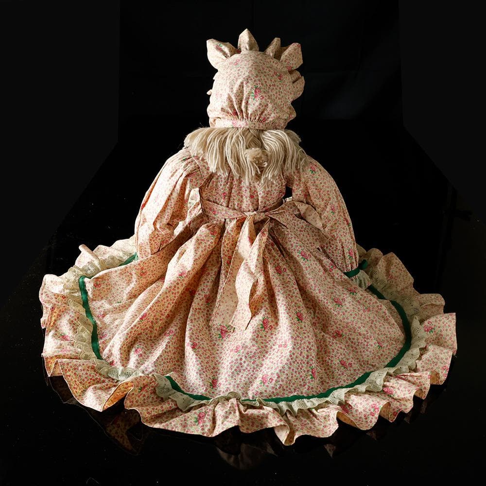 カントリー ラグドール ハンドメイド 女の子 人形 ヴィンテージ レトロ