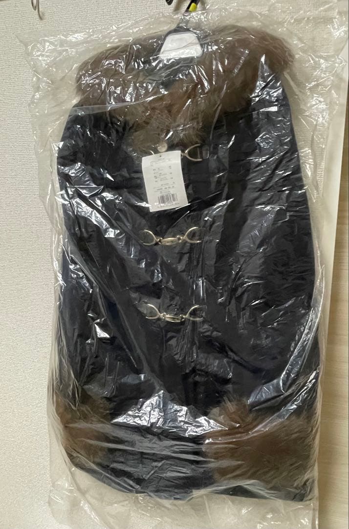 【新品未使用】ジャスグリッティー　ビット付きダッフルコート 1 S ネイビー