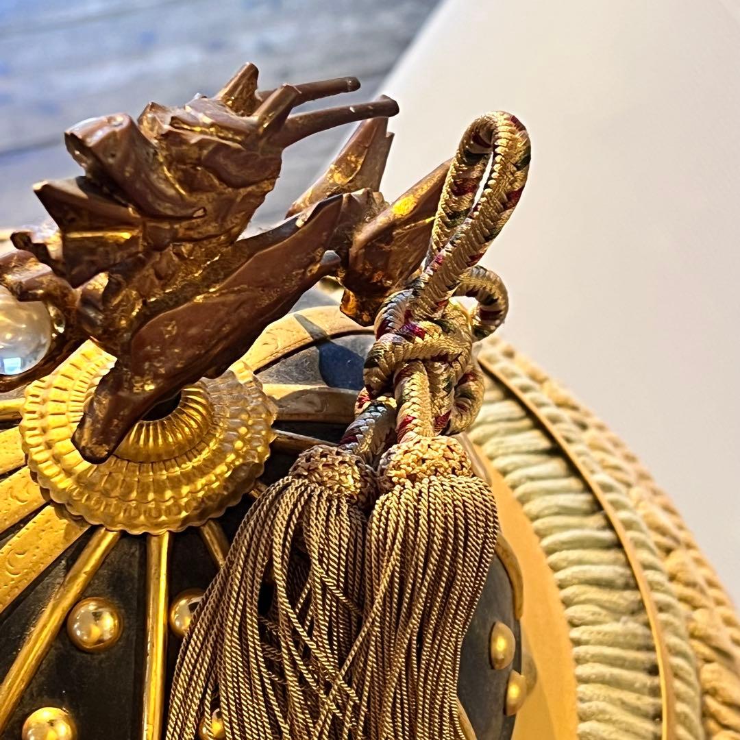 子供着用鎧　将　延享　景光作　兜　置物　五月人形　初節句　大きいサイズ