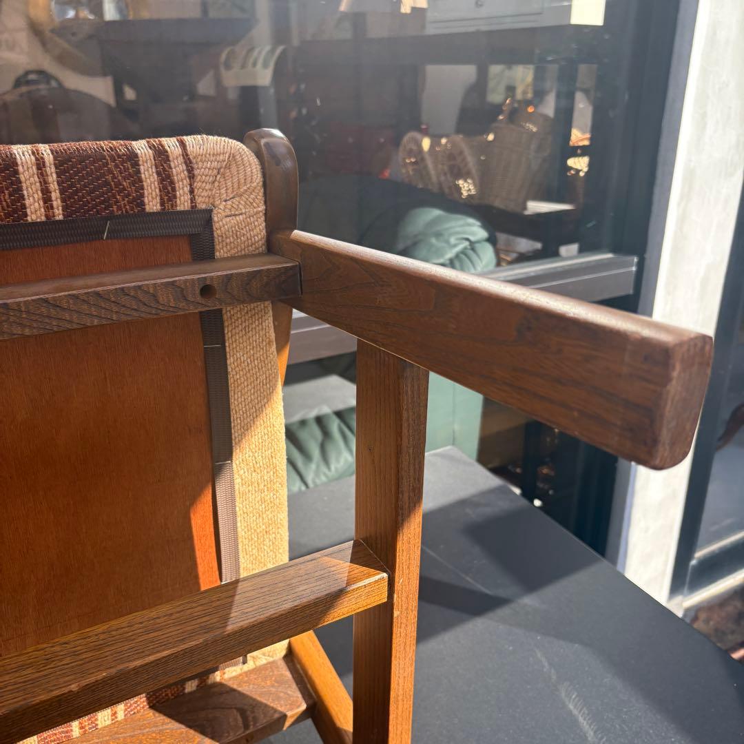 fujimokko ダイニングチェア　ロビーチェア　ミッドセンチュリー　2/2