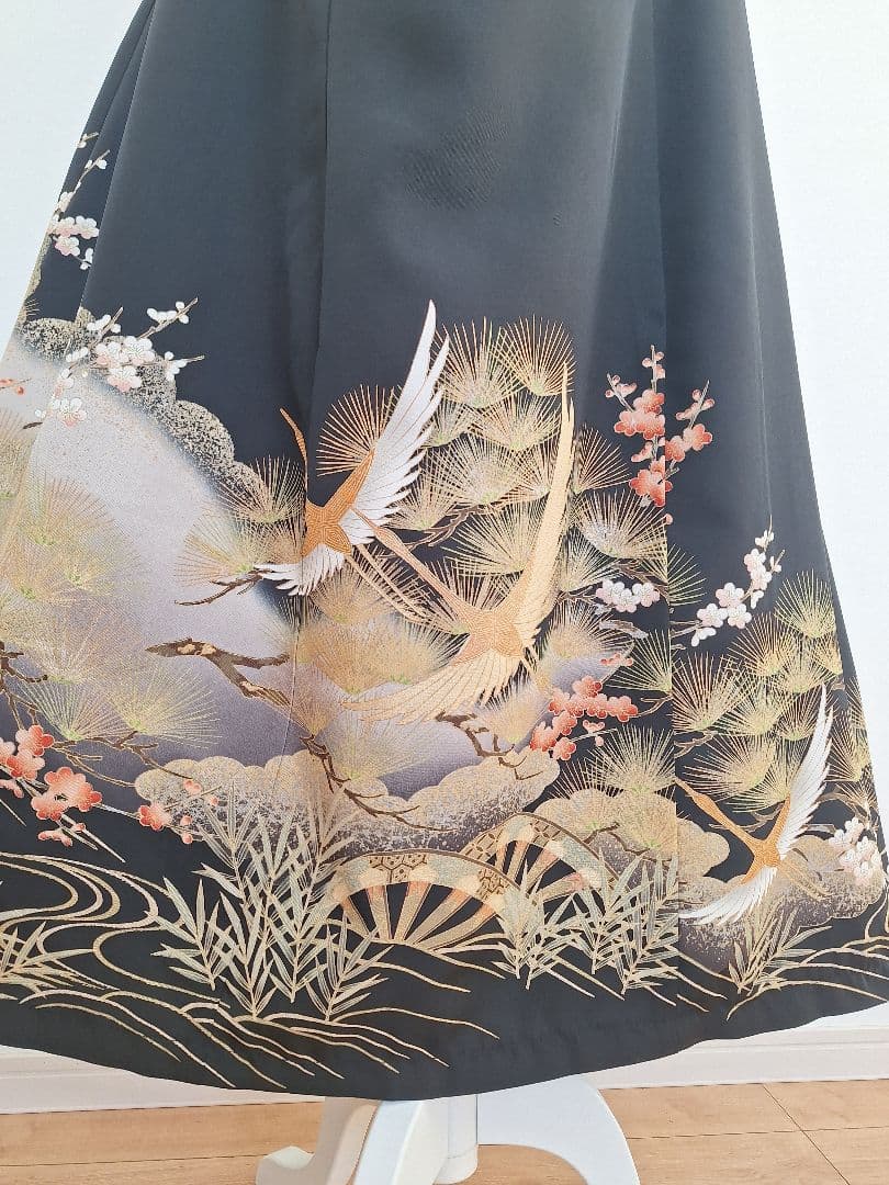 着物リメイクワンピース3661