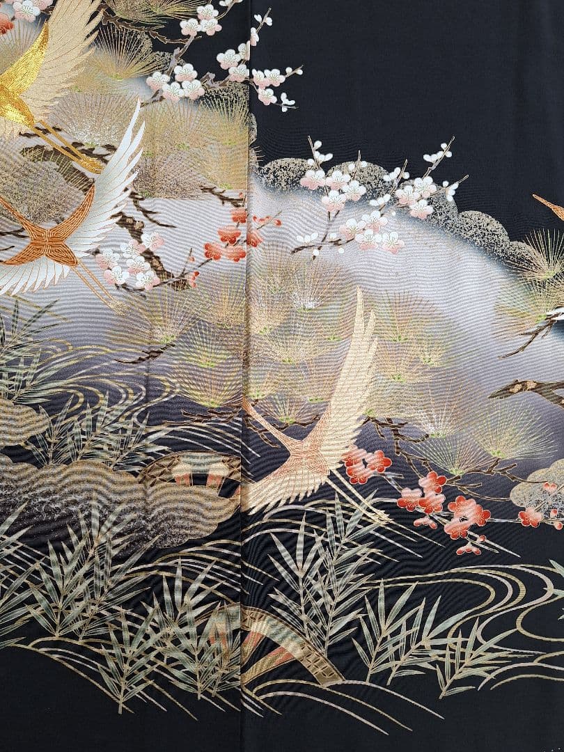 着物リメイクワンピース3661