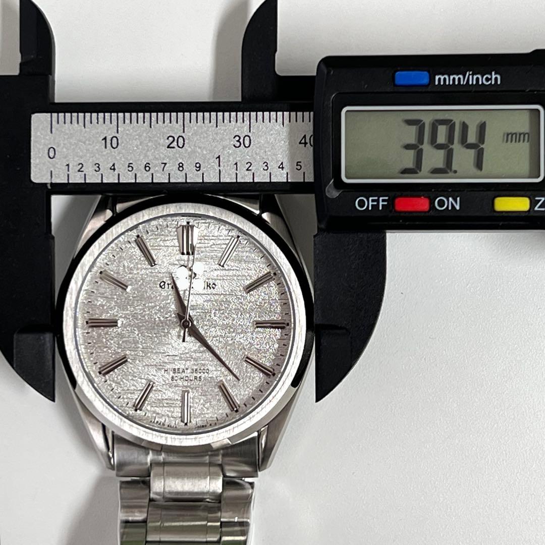 ^_^*様 シルバーホワイトダイヤル カスタムMOD VH31/クォーツ