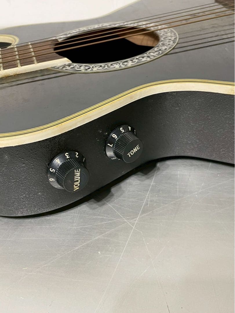 ウラン Aria AMB-35S エレアコ ギター 希少 サイン入り