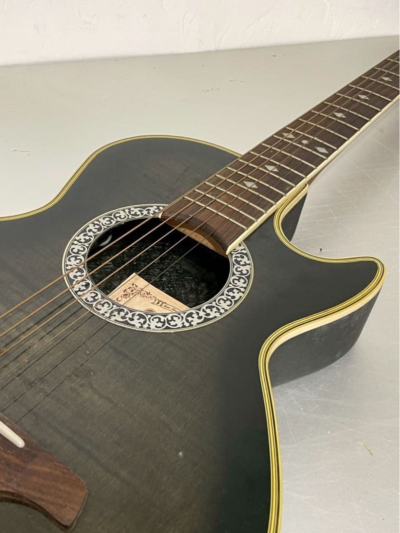 ウラン Aria AMB-35S エレアコ ギター 希少 サイン入り